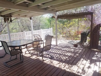 Back patio/deck