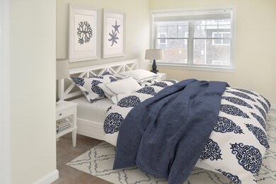 Bedroom two - staged