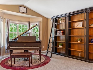 Front living room area with large bay window