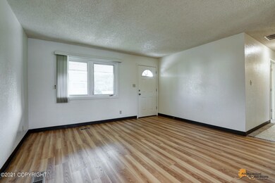 Front door & Living room