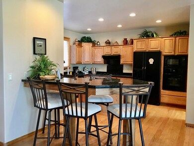 Breakfast Bar with granite