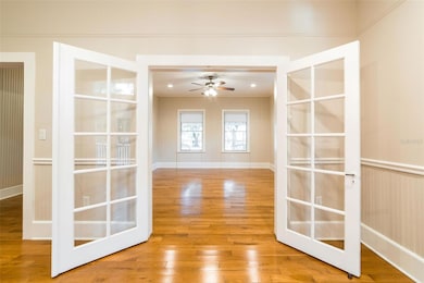 French Doors Between LR and DR