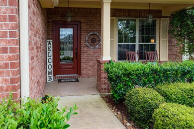 Imagine yourself relaxing on your covered front porch with your evening cup of coffee!