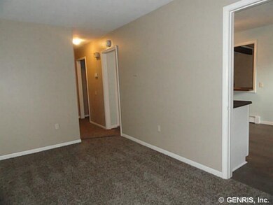 Living Room. Front living room....view down the ha