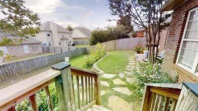 Back deck yard view