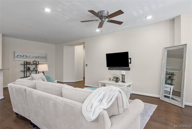 Nice flat wall for mounting your tv.