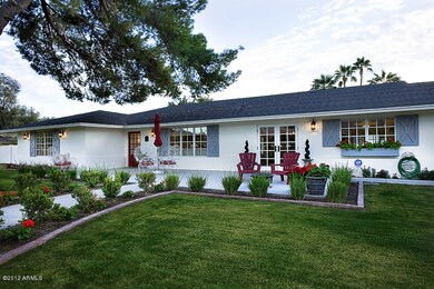 Inviting Front Patio