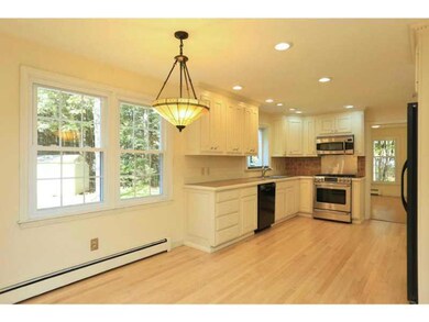 Kitchen. Bright eat-in-kitchen with...