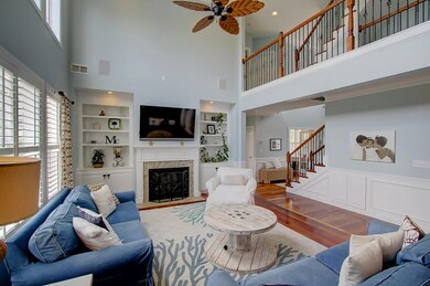 Two Story Living Room