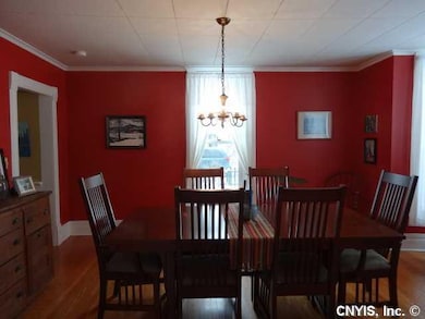 Dining Room Door to left opens to Kitchen & breakf