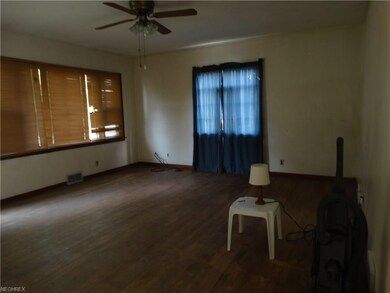 Living room with hardwood floors