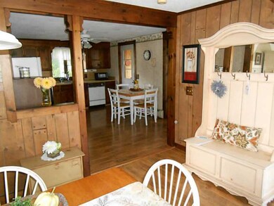 1st Floor Plan. Large eat in kitchen and dining ro