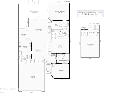20610 - 1014 N Sanderling Drive Floor Pa