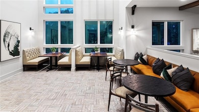 View of patio / terrace with an outdoor hangout ar