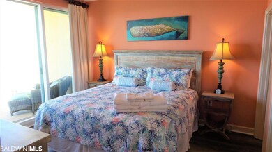 Master bedroom suite with balcony access
