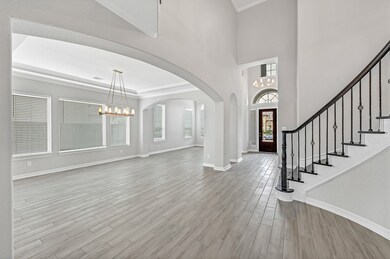 View of formal living and dining