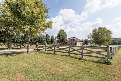 Fully fenced around the property.