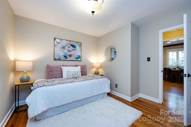 Guest bedroom on the main level