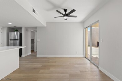 Dining Room with Ceiling Fax/Light Sliding Glass D