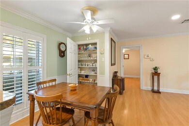Dinette area with lovely large window for a light