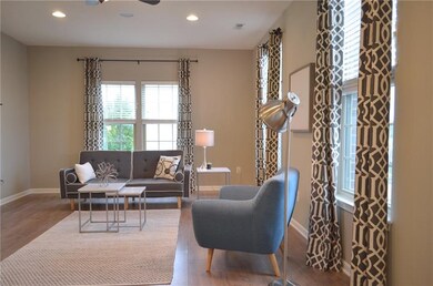 Large windows in the Living Room