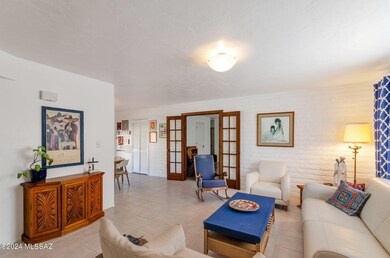 Lovely Tile/French Doors to Family Room