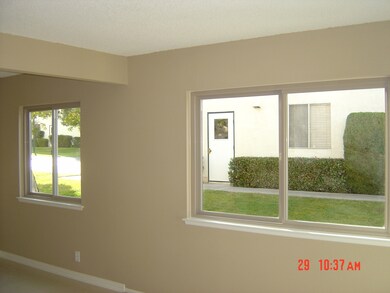 Living area w/dual paned windows