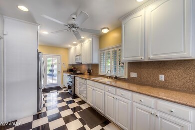 Charming galley kitchen