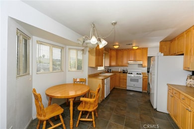 Looking into kitchen and dining from living room