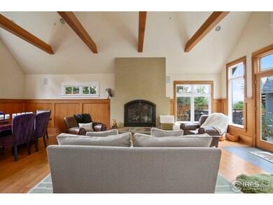 Living room with gas fireplace