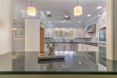 Beautiful kitchen with granite.