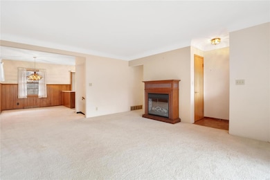 Living Room and Dining Room View