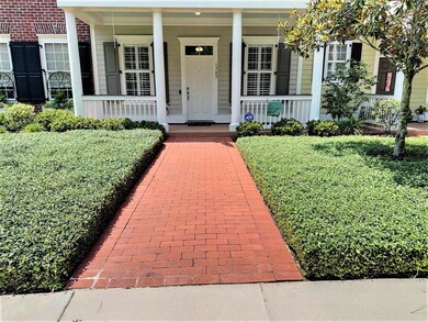 Front Brick Sidewalk