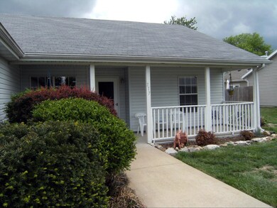 Front covered porch