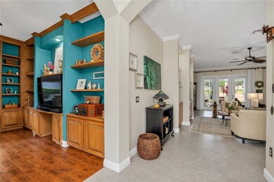 INSIDE FRONT DOOR, FORMAL LIVING ON LEFT WITH GORG