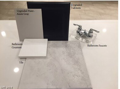 Selected finishes.