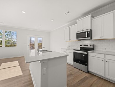 Salisbury townhome kitchen