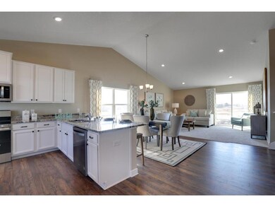 The open-concept home design is epitomized within 
