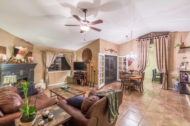 Living Room and Dining Area