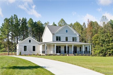 Concrete driveway with side-entry, 3-car garage