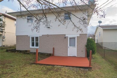 Walk out basement with deck