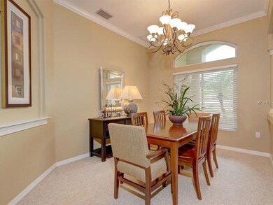 Formal dining area