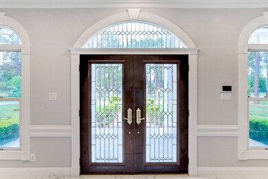Double doors lead you into this amazing home