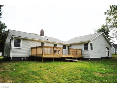 Back View Of The Home & New Back Deck!