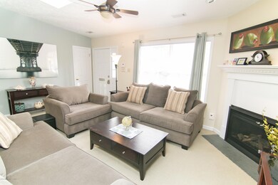 Living Room with Gas Fireplace