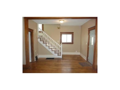 Living Room. Hardwood floors and sunny living room