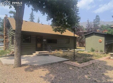 View of back of property