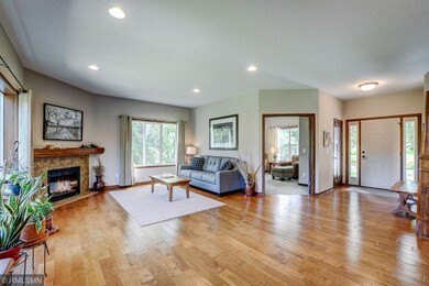 First class impressions upon entry the foyer.