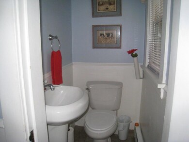 1st floor half bath