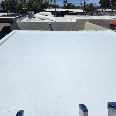 New elastomeric roof